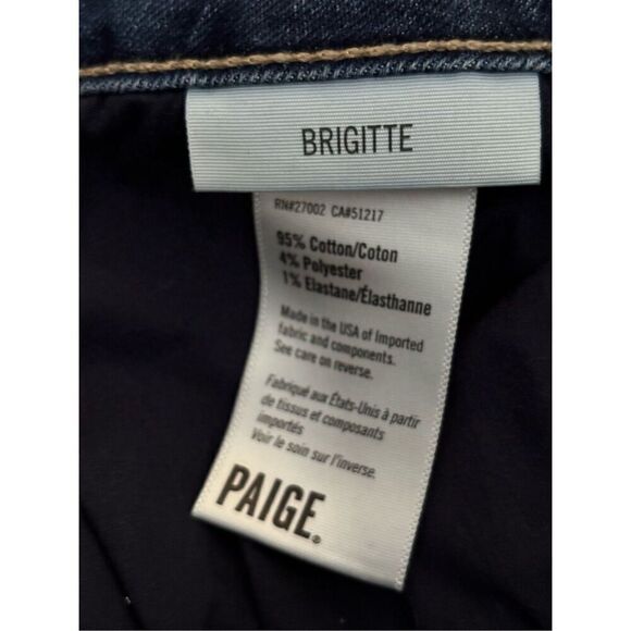 ❤️Paige Brigitte Jeans Sz29 - Picture 8 of 9